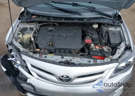 2011 Toyota Corolla S from USA, damaged, VIN 2T1BU4EE7BC608745